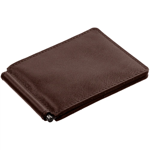 Зажим для купюр Apache, темно-коричневый Зажим для купюр Apache, темно-коричневый