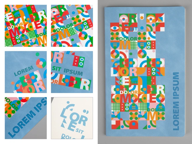 Комплект блокнотов Luba с нанесением