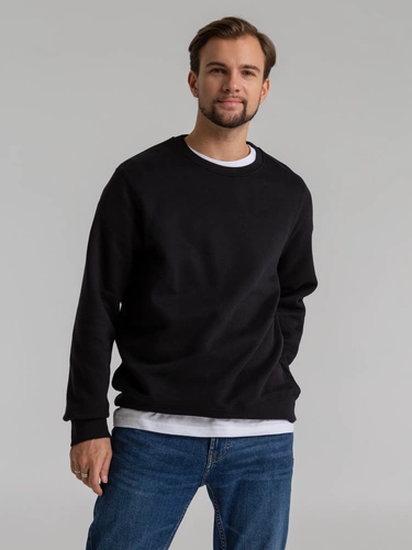 Свитшот унисекс King, черный Свитшот унисекс King, черный