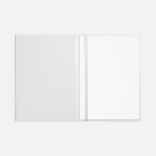 Папка адресная Nebraska, белая Папка адресная Nebraska, белая