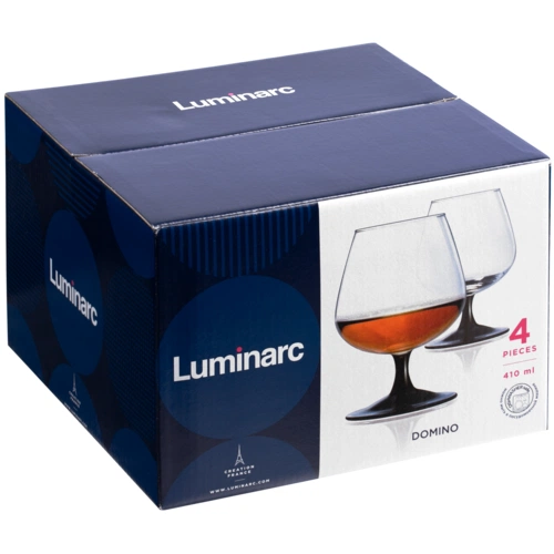 Набор из 4 бокалов для коньяка «Домино» Набор из 4 бокалов для коньяка «Домино»