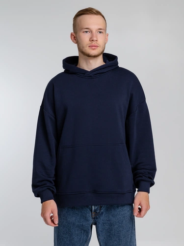 Худи оверсайз Kulonga Comfort, темно-синее Худи оверсайз Kulonga Comfort, темно-синее