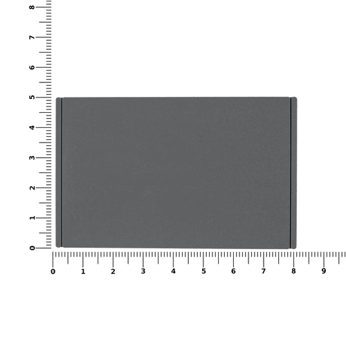 Лейбл из ПВХ Dzeta, ХL, серый Лейбл из ПВХ Dzeta, ХL, серый