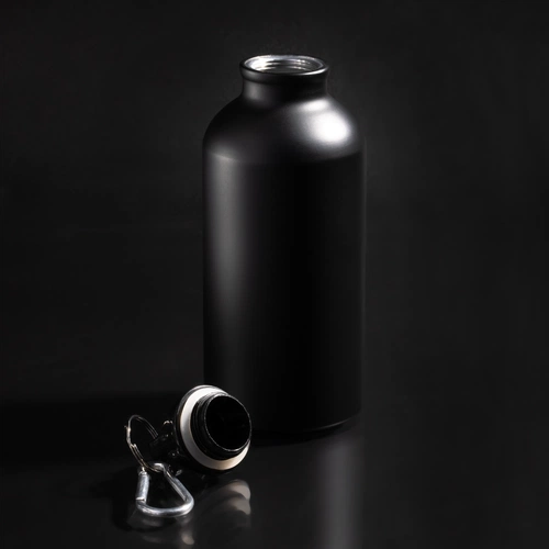 Бутылка для воды Funrun 400, черная Бутылка для воды Funrun 400, черная