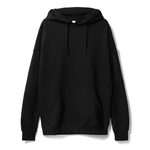 Худи унисекс Hand Some, черное Худи унисекс Hand Some, черное