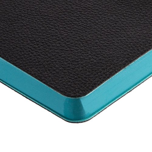 Ежедневник Boom, недатированный, черный с бирюзовым Ежедневник Boom, недатированный, черный с бирюзовым