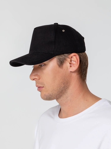 Бейсболка Standard, черная Бейсболка Standard, черная