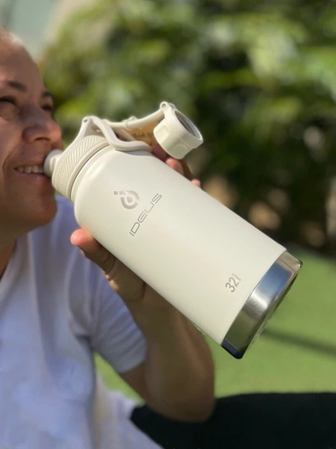 Термобутылка Fujisan XL 2.0, белая (молочная) Термобутылка Fujisan XL 2.0, белая (молочная)