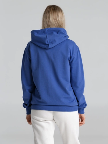 Толстовка на молнии с капюшоном Siverga 2.0, ярко-синяя Толстовка на молнии с капюшоном Siverga 2.0, ярко-синяя