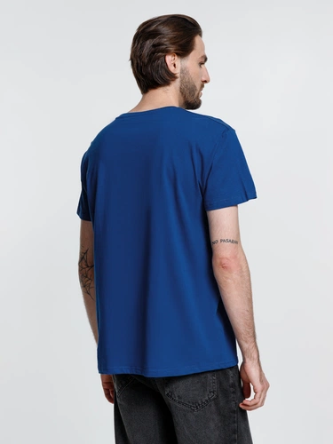 Футболка унисекс Ankara, ярко-синяя Футболка унисекс Ankara, ярко-синяя