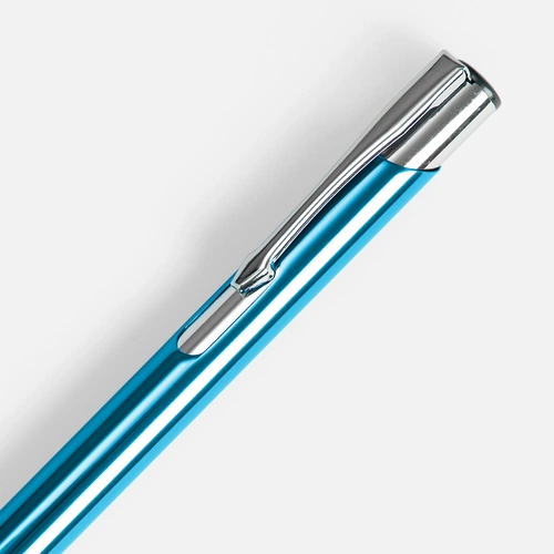 Ручка шариковая Keskus, бирюзовая Ручка шариковая Keskus, бирюзовая