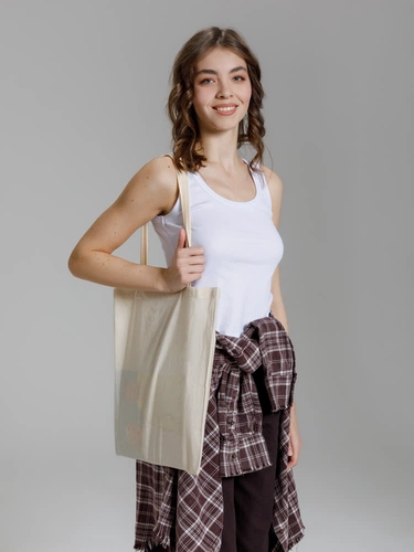 Сумка для покупок Cottonica Organic, неокрашенная Сумка для покупок Cottonica Organic, неокрашенная