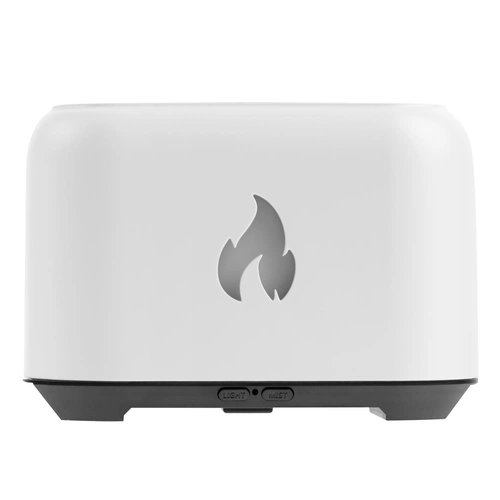 Увлажнитель-ароматизатор Fire Flick с имитацией пламени, белый Увлажнитель-ароматизатор Fire Flick с имитацией пламени, белый