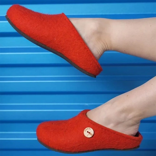 Домашние валенки Step, красные Домашние валенки Step, красные