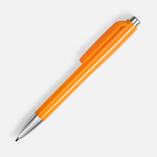 Ручка шариковая Klippa, оранжевая Ручка шариковая Klippa, оранжевая