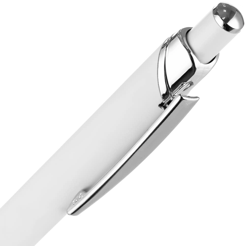 Ручка шариковая Chromos Soft Touch, белая Ручка шариковая Chromos Soft Touch, белая