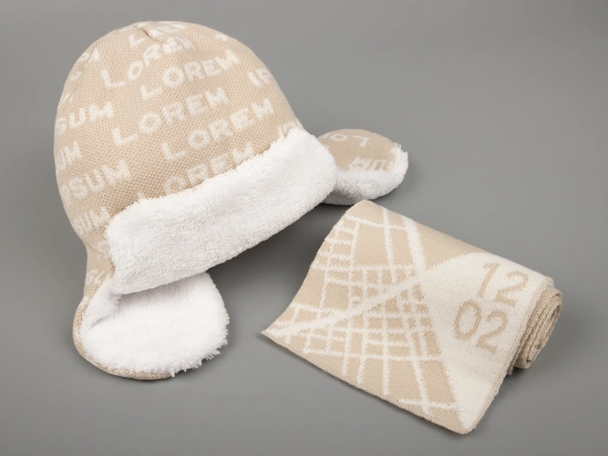 Шарф на заказ Tricksy Rand, S, полушерсть Шарф на заказ Tricksy Rand, S, полушерсть