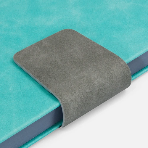 Ежедневник Grande Strap на заказ, датированный, бирюзовый Ежедневник Grande Strap на заказ, датированный, бирюзовый