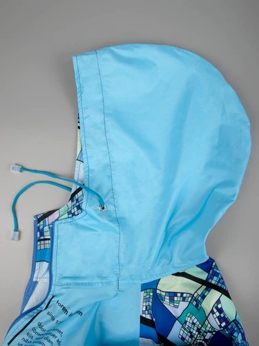 Дождевик-пончо AquaStop взрослый на заказ, разноцветный, единый размер Дождевик-пончо AquaStop взрослый на заказ, разноцветный, единый размер