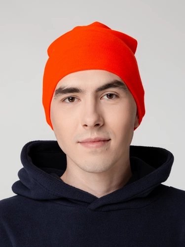 Шапка Hey, красно-оранжевая (кармин) Шапка Hey, красно-оранжевая (кармин)