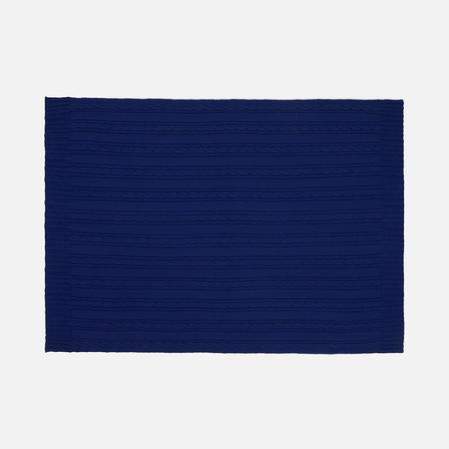 Плед Remitti, темно-синий (кобальт) Плед Remitti, темно-синий (кобальт)