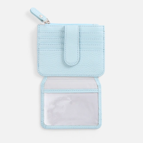Картхолдер на молнии Unison, голубой Картхолдер на молнии Unison, голубой