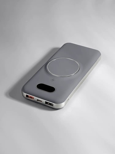 Внешний аккумулятор Omni Pro 10000 мАч, серый Внешний аккумулятор Omni Pro 10000 мАч, серый