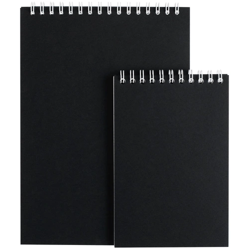 Блокнот Dali в клетку, черный Блокнот Dali в клетку, черный