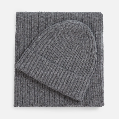 Шарф Laconi, темно-серый меланж Шарф Laconi, темно-серый меланж