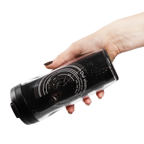 Термостакан Poster, с черной крышкой Термостакан Poster, с черной крышкой