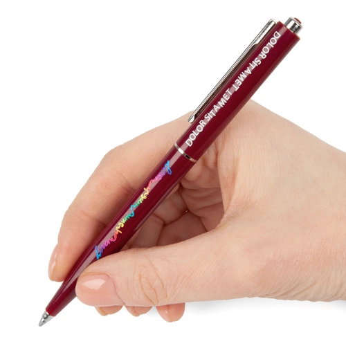 Ручка шариковая Senator Point, ver.2, бордовая Ручка шариковая Senator Point, ver.2, бордовая