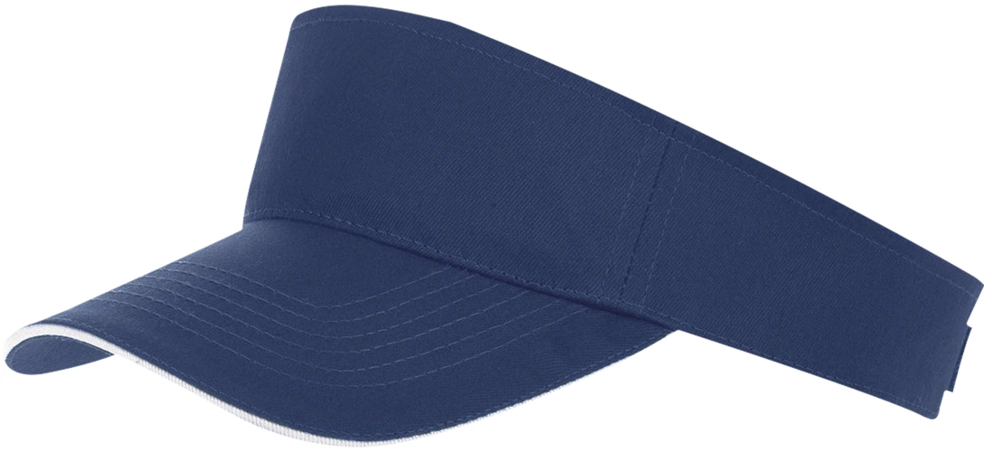 Козырек Ace, темно-синий с белым Козырек Ace, темно-синий с белым