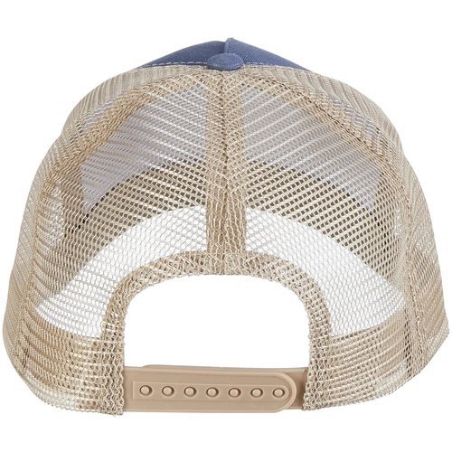 Бейсболка Blink, синяя (джинс) с бежевым Бейсболка Blink, синяя (джинс) с бежевым