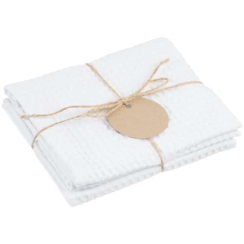 Набор кухонных полотенец Good Wipe, белый с белым Набор кухонных полотенец Good Wipe, белый с белым