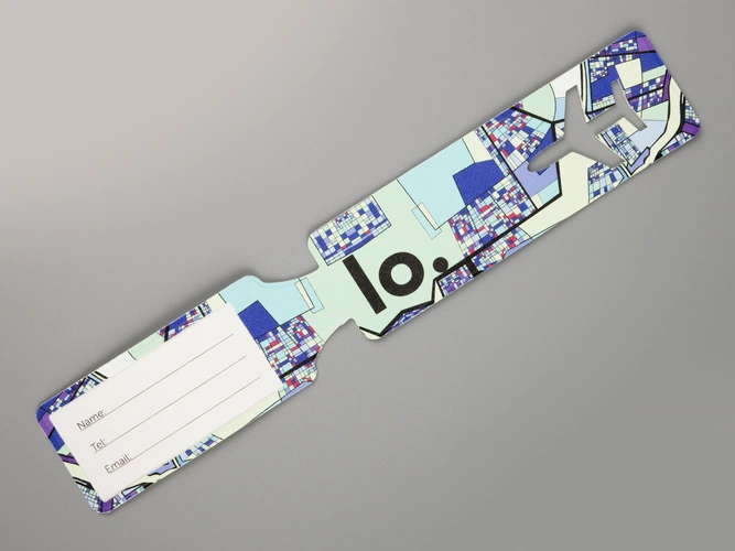 Багажная бирка Devon Print на заказ Багажная бирка Devon Print на заказ