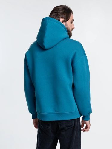 Худи Kulonga Oversize, бирюзовое Худи Kulonga Oversize, бирюзовое