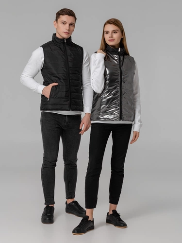 Жилет двусторонний Climb, черный Жилет двусторонний Climb, черный