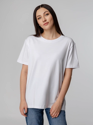 Футболка унисекс Tervu, белая Футболка унисекс Tervu, белая