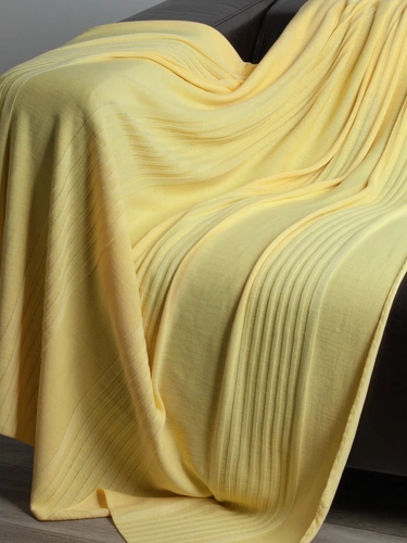 Плед Pail Tint, светло-желтый Плед Pail Tint, светло-желтый