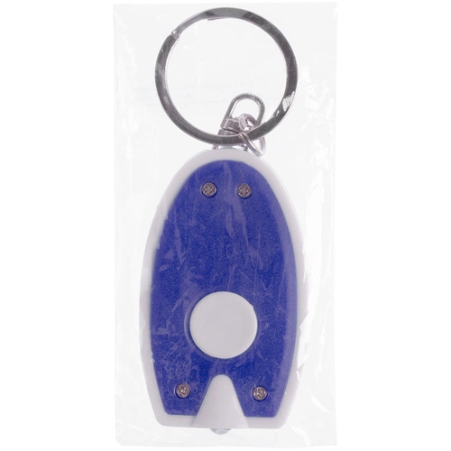 Брелок-фонарик Vivid, ver.2, синий с белым Брелок-фонарик Vivid, ver.2, синий с белым