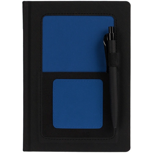 Ежедневник Mobile на заказ, недатированный, черно-синий Ежедневник Mobile на заказ, недатированный, черно-синий