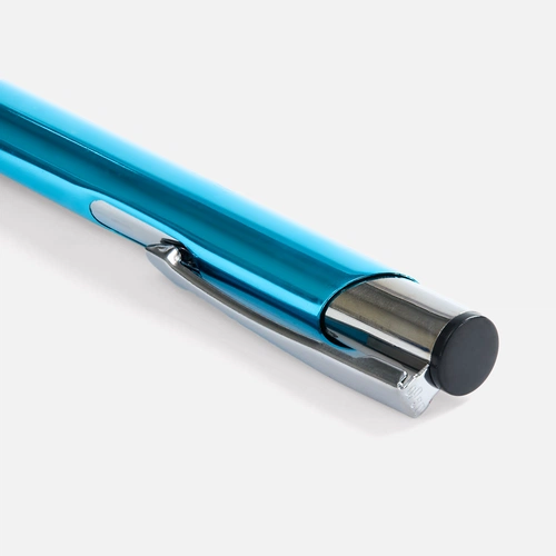 Ручка шариковая Keskus, бирюзовая Ручка шариковая Keskus, бирюзовая