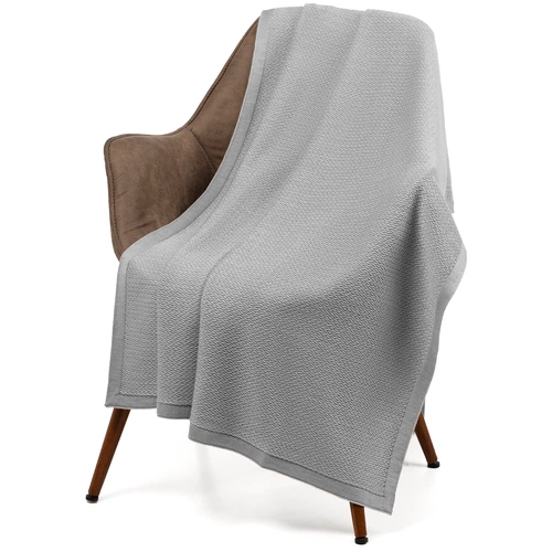 Плед Ornato, серый (дымчатый) Плед Ornato, серый (дымчатый)