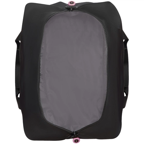 Сумка дорожная Compact Neon, черная с розовым Сумка дорожная Compact Neon, черная с розовым