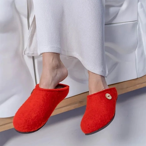 Домашние валенки Step, красные Домашние валенки Step, красные