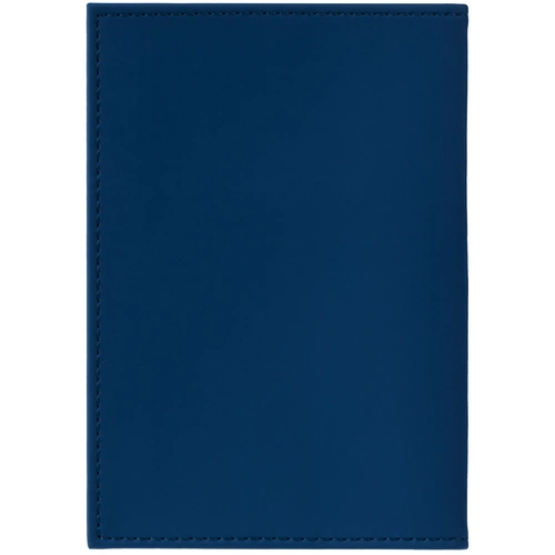 Обложка для паспорта Shall, синяя Обложка для паспорта Shall, синяя