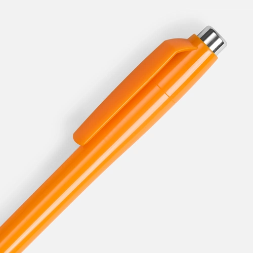 Ручка шариковая Klippa, оранжевая Ручка шариковая Klippa, оранжевая