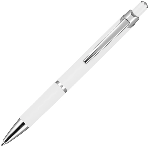 Ручка шариковая Chromos Soft Touch, белая Ручка шариковая Chromos Soft Touch, белая