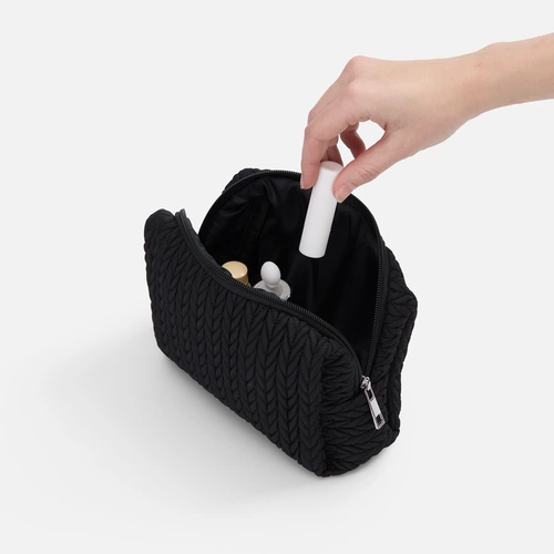 Косметичка дорожная Figgere, черная Косметичка дорожная Figgere, черная