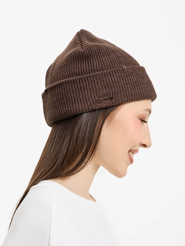 Шапка Ribelle, коричневый меланж Шапка Ribelle, коричневый меланж